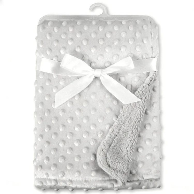 Baby Blanket & Swaddling Newborn Thermal Soft Fleece Blanket Winter Solid Bedding Set Cotton Quilt Infant Bedding Swaddle Wrap