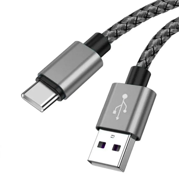 Durable Dragon Braided USB C Cable High Tensile Strength 2.4A Fast Charging Type C Cord Tangle Free for All Type C Devices
