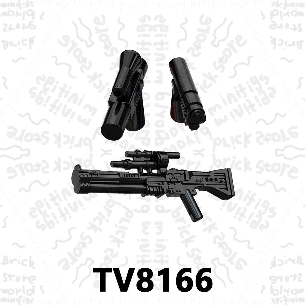 TV6117 TV6118 TV6119 Space War Action Figure Accessories Building Blocks Gift Toys For Children Adult Brick TV6116 TV6115 TV6114