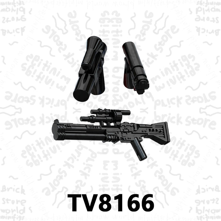 TV6117 TV6118 TV6119 Space War Action Figure Accessories Building Blocks Gift Toys For Children Adult Brick TV6116 TV6115 TV6114