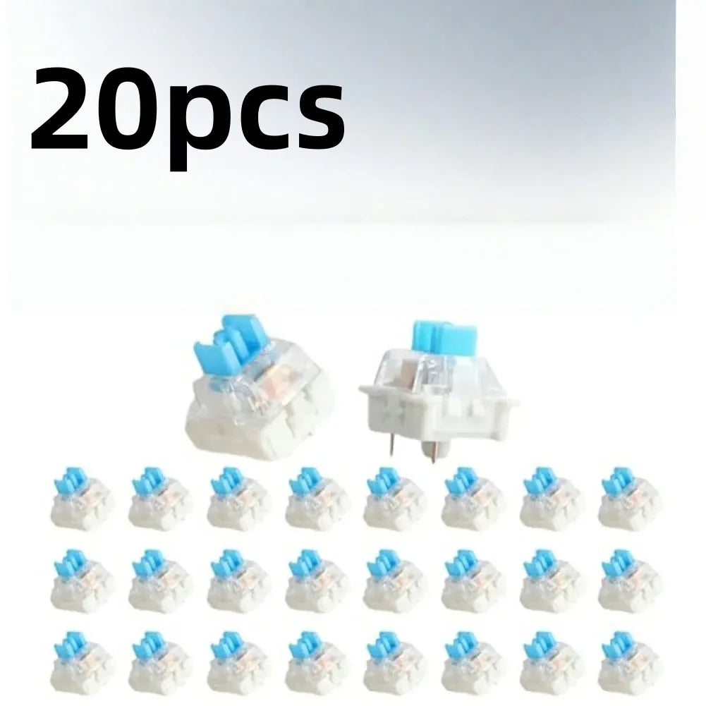 20/50/100pcs Keyboard Switch Keyboard Clicker Key 3 Pin Tactile Switch For Replacement Mechanical Keyboard Accessories