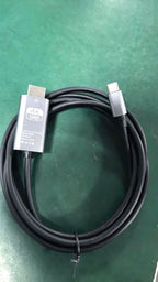 4K HD Video Conversion Cable 2 Meters Type-C to HDTV Braided Screen Projection Cable for TV Computer