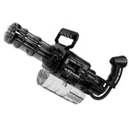 2026 New Rotating Spitfire Gatling Electric Continuous High Pressure Pulse Water Gun with Large Capacity Black Technology Water