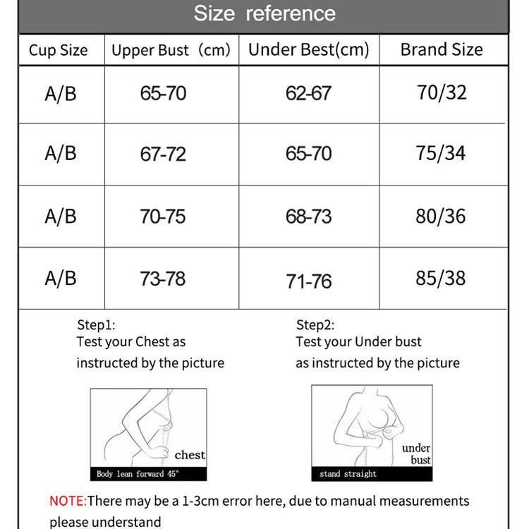 Seamless Bras for Women Push Up Bras No Wire Brassiere A B Cup Underwear Sexy Bralette Three Quarters(3/4 Cup)  Lingerie