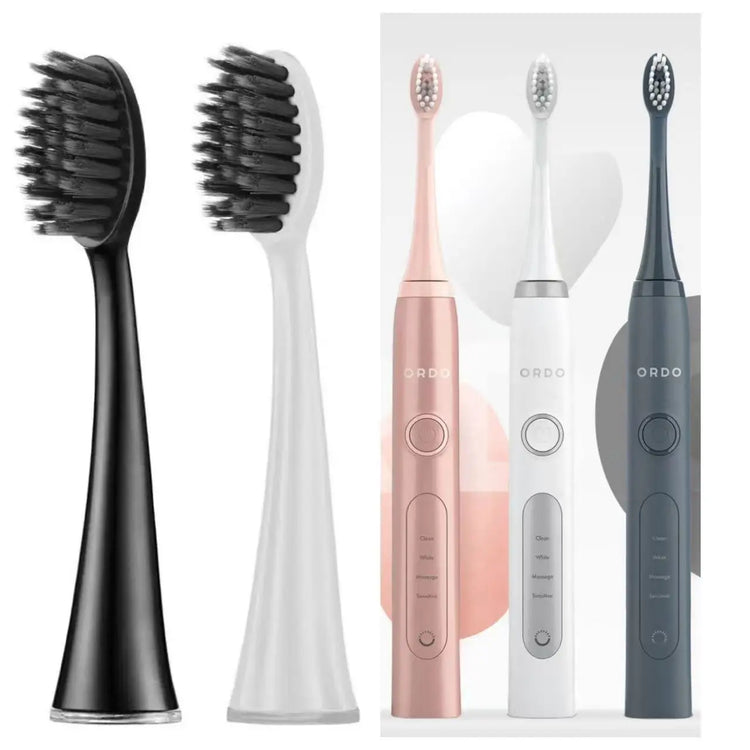 Replacement Toothbrush Head For ORDO Sonic+/Sonic Lite Electric Toothbrush Accessories Soft Bristles Nozzles ORDO Sonic Lite