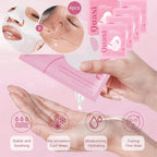 4PCS Quasi-Biological Collagen Hydrating Mask Overnight Brightening Anti-Aging Pore Minimizing Fine Line Reducing Mask Face Care