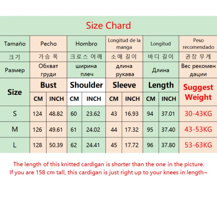 Women Knitted Cardigan Autumn Loose V-neck Long Sleeve Casual Midi Outerwear Simple Sweater Coat Basic Soft Y2K Jacket All-match