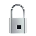 Smart Fingerprint Padlock Waterproof Fingerprint Keyless Door Lock Type C Rechargeable Security Padlock for House
