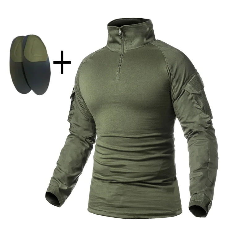 Men Tactical Uniform Camouflage Multicam Shirt Coat Pant Soldier Sniper Hunting Clothes