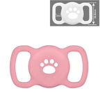Airtag Dog Collar Holder, [1 Pack] Airtag Holder, Silicone Full Body Covered Protective Air Tag for Pet - Fits All Width