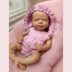 2 Sets Clothes & Washable Pascale Whole Body Silicone Bebe Reborn Girl With Open Mouth Soft Touch Newborn Silicone Girl Doll