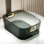 1PCS Desk Storage Box Cover Scrub Facial Mask Box Storage Rack Sorting Basket Lipstick Desk Skin Care Cosmetics Box