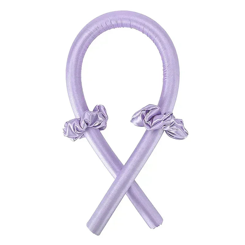 Heatless Curling Rod Headband No Heat Hair Curlers Ribbon Lazy Hair Rollers Silk Curls Sleeping Soft Headband Hair Styling Tools