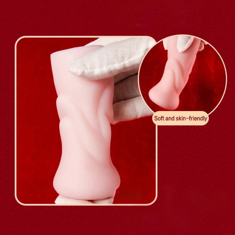 New 4D Realistic Deep Throat Male Masturbators Pocket Pussy Stroker Tight Silicone Mouth Vagina Anal Oral Sex Adult Toys for Men