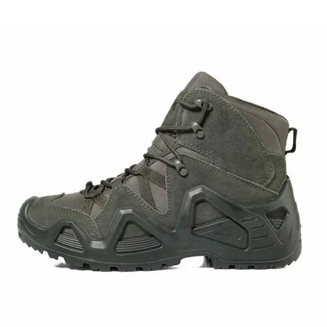 Outdoor Hiking Boots Men's Lace Up Breathable Training Tactical Hiking Desert Boots Plus Size Shoes Botas Militares Masculinas