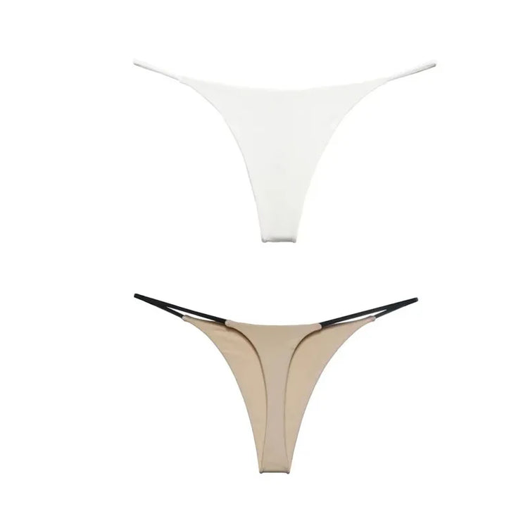 1/2/3/4/5Pcs Sexy G-String Women Panties Low-Rise Thongs Lingerie Underwear Summer Female T-Back Briefs Underpants Clothing