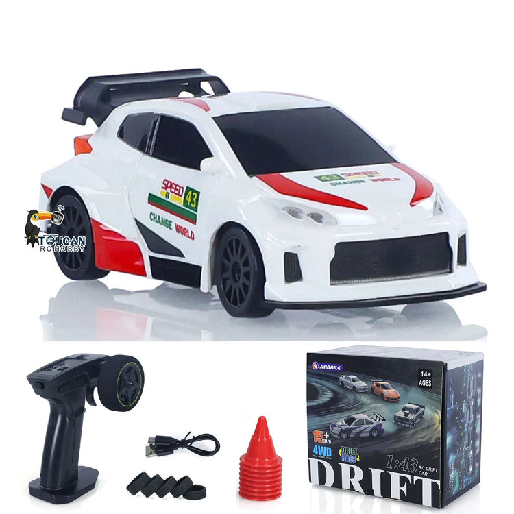 SALE 4WD RTR 1/43 RC Speed Car Four-wheel Drive Radio Control 2.4g Mini Racing Drifting Car Toys High Speed Model Gift Hobby