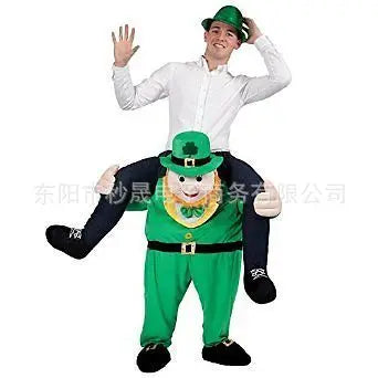 2023 New Animal Doll Prosthetic Leg Pants Halloween Spoof Costume Magic Back Pants