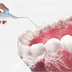 High Pressure Portable Dental Water Flosser Manual Oral Irrigator for Household Teeth Cleaning Portable Toothpick Device