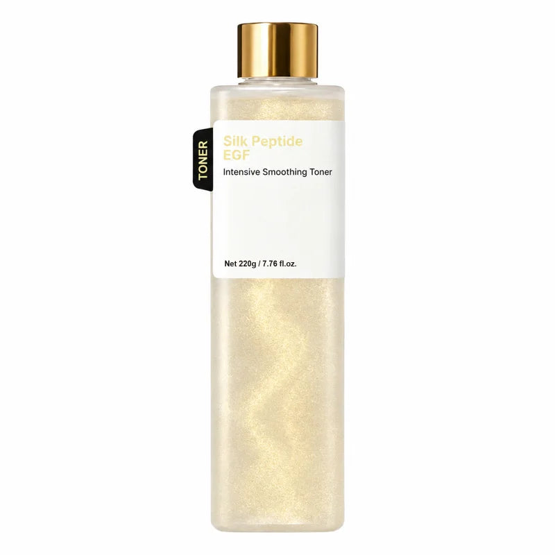 EGF Silk Peptide Toner 220g Hydrate Facial Essence Water Revitalize Improve Rough Skin Revitalize Refreshing Non-sticky Texture