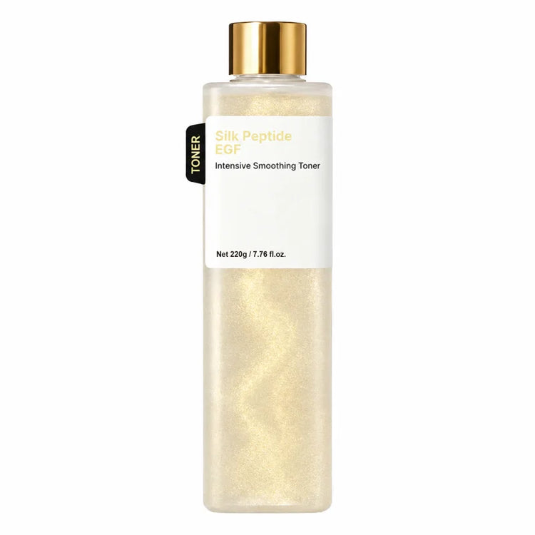 EGF Silk Peptide Toner 220g Hydrate Facial Essence Water Revitalize Improve Rough Skin Revitalize Refreshing Non-sticky Texture