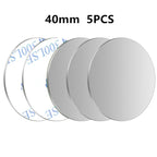 5PCS Car Phone Holder Metal Plate Magnetic Holder Round Square Sticker iron Sheet for Mobile Tablet Magnet Disk Desk Car Stand