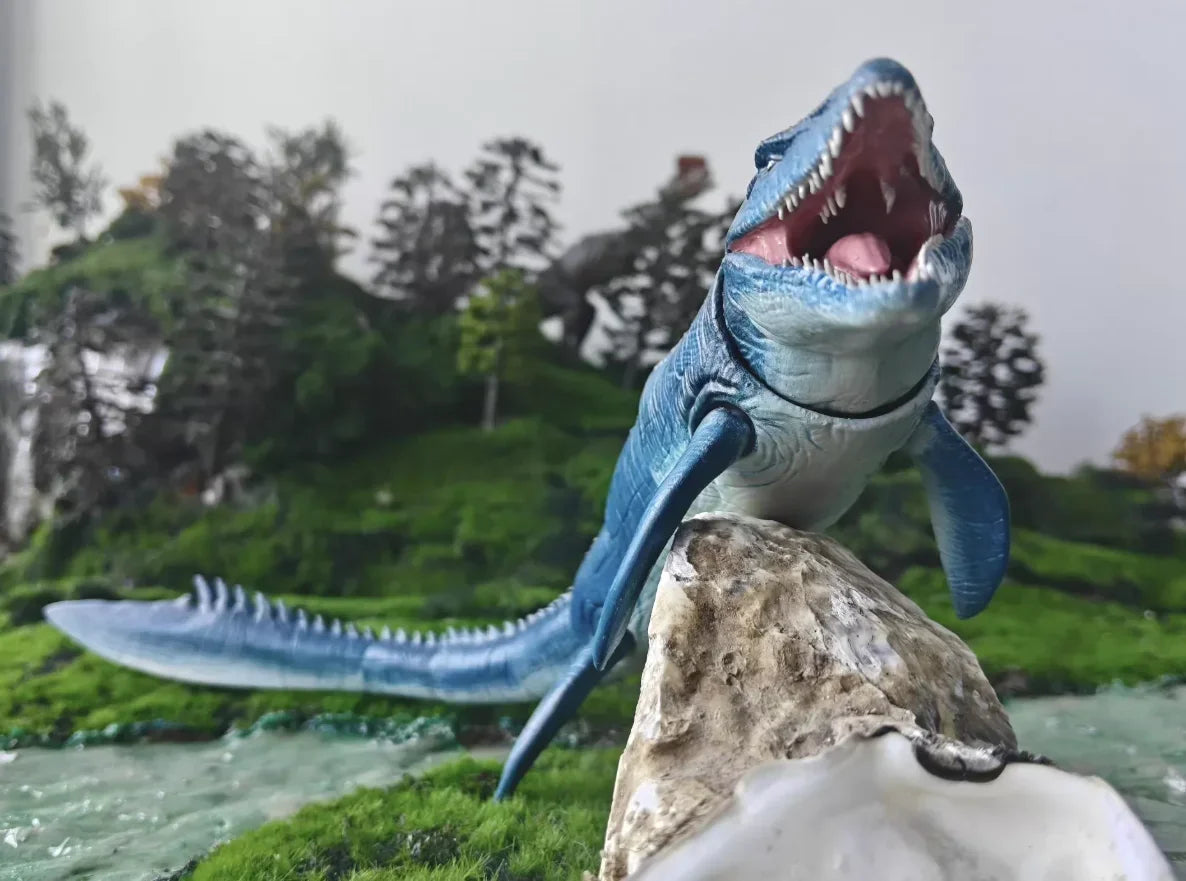 Jurassic Dinosaur Mosasaurus 1/64 34CM 13.4-inch 3D resin printing Action Figures Toy Gift Collection【Delivery within 20 days】
