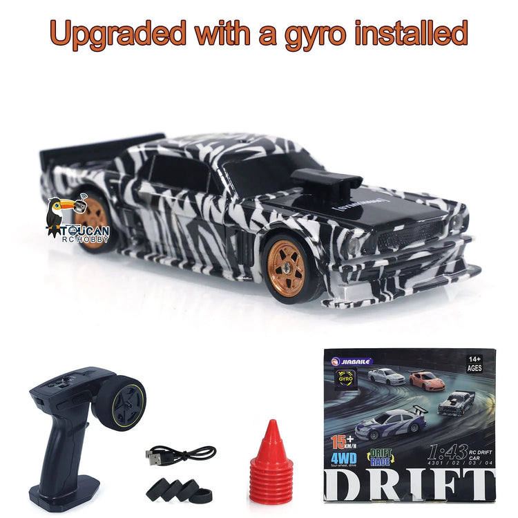 SALE 4WD RTR 1/43 RC Speed Car Four-wheel Drive Radio Control 2.4g Mini Racing Drifting Car Toys High Speed Model Gift Hobby