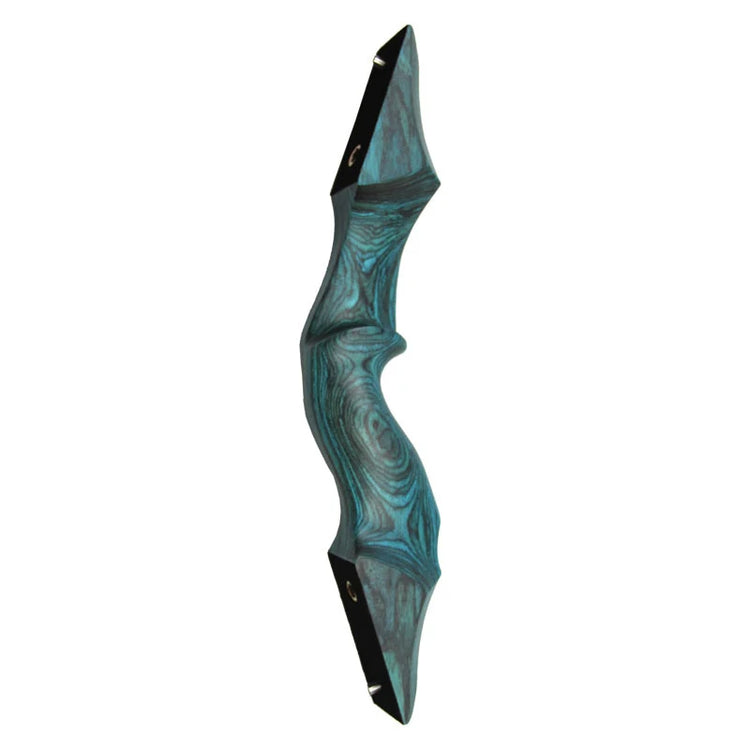 20-60lbs 60inch Archery Blue Recurve Bow Longbow Takedown Bow Limb Right Left Hand Longbow for Hunting Shooting
