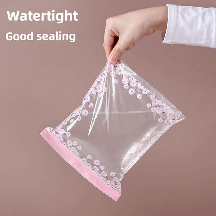 15/25/30 Pcs Reusable Storage Bags Refrigerators Sealed Cling Bag Freezer Bags,  Leakproof Plastic for Sandwich Snack Lunch Food
