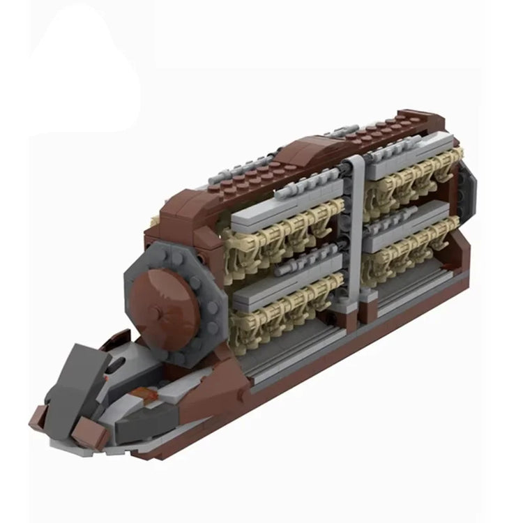 Yigebebe Space Wars Platoon Attack-Craft Space Battle Robots Building Blocks Transport Battleship Toys for Bricks Gifts