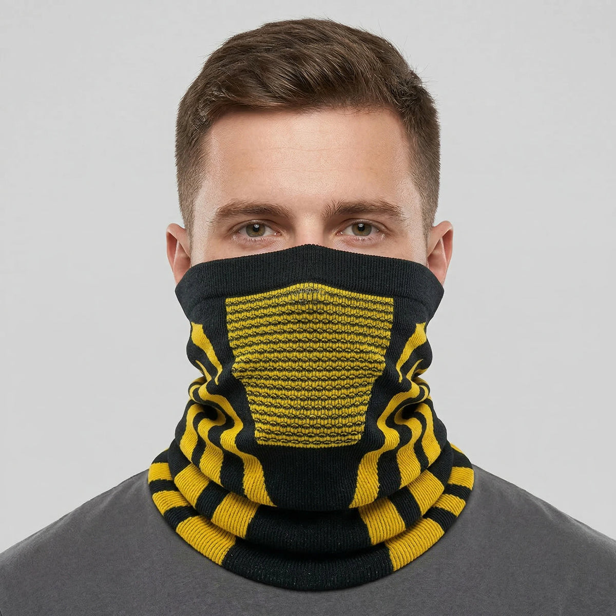 Winter Men Women Warm Skiing Mask Scarf Elastic Breathable Half Face Mask For Cycling Outdoor Sports Running Hiking Fishing