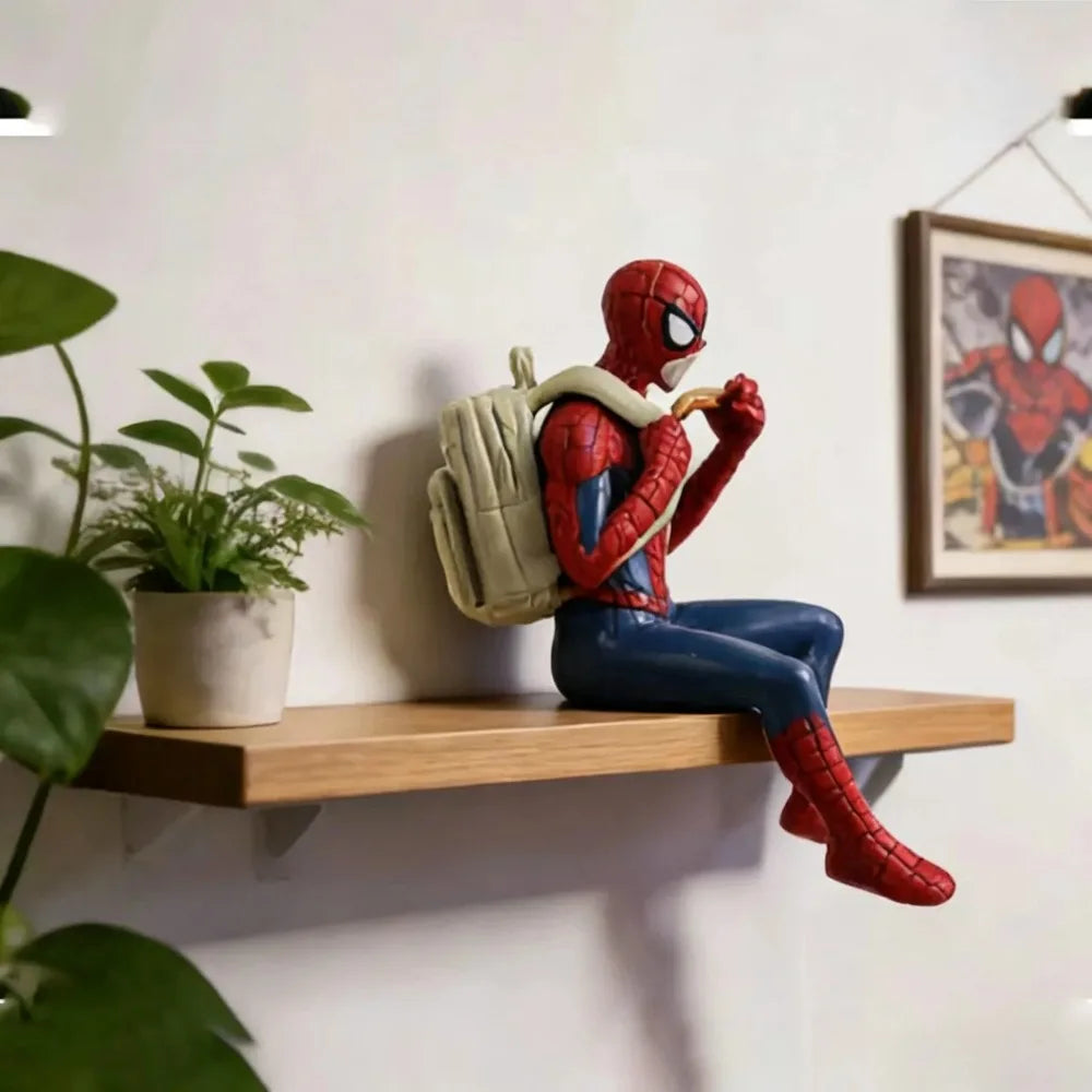 2026 Popular Superhero Spider-Man 7-9 cm Mini Hand-made Desktop Model Decoration Game Peripherals Avengers Collection Toy Gift