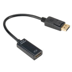 DP to HDMI Adapter Converter 4K 1080P Male to Female DisplayPort to HDMI-Compatible Video Audio Adapter Cable for PC TV Laptop