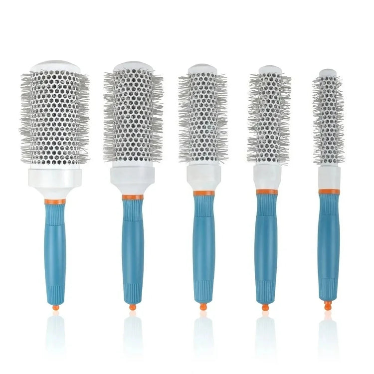 Professional Salon Hair Styling Brush Round Barrel Curly Hair Comb  Wet and Dry Dual Use Hairbrush Roller Tools Hairderssing Com