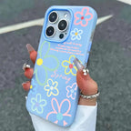 Spring Flower Pattern Phone Case For iPhone 18 17 16 Pro Max Cases iPhone 17e 16e 11 15 12 13 14 Pro Max Air X XR 7 8 Plus Cover