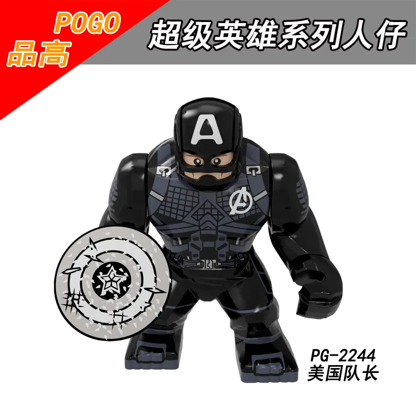 8cm Superhero Building Blocks Avengers Character Venom Model Character Set Building Blocks Toy Boys and Girls Birthday Gifts