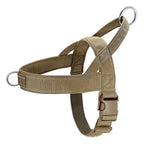 Tactical No-Pull Dog Harness for Large Breed: Heavy-Duty Vest with Reflective Strip, Adjustable & Padded for Control and Pullers