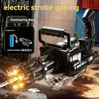 2026 New Rotating Spitfire Gatling Electric Continuous High Pressure Pulse Water Gun with Large Capacity Black Technology Water