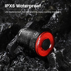 WEST BIKING Smart Bike Brake Tail Light High Brightness 5 Lighting Modes Bicycle Rear Light Long Endurance IPX6 Bike Tail Light