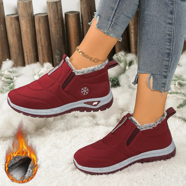 Women's Boots, lightweight Women's Shoes, Thickened Fleece Comfortable Soft-Soled Women's Casual Shoes, Free Shipping Shoes