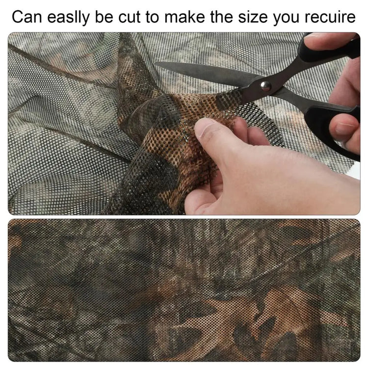 300D Camo Netting For Hunting Cover Camping  Outdoor Camouflage Net Blinds Great For Shooting Ground Blinds Tree Stands