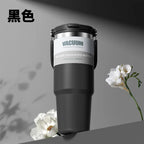 Car Thermal Mug Extra Large Capacity 900/1200ml Stainless Steel VacuumThermal Mug Handheld Portable Outdoor&Sport Water Cup