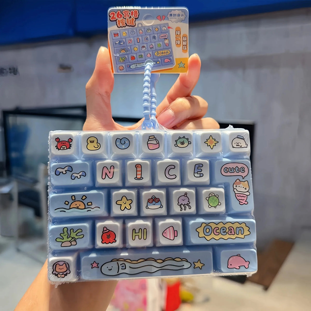 키캡 26 Key Cap Giant Keycap Keychain Gifts Keycap Clicker Keyboard Bag Charms Key Caps Keyboard Fidgets Clicker Gifts 대왕키캡