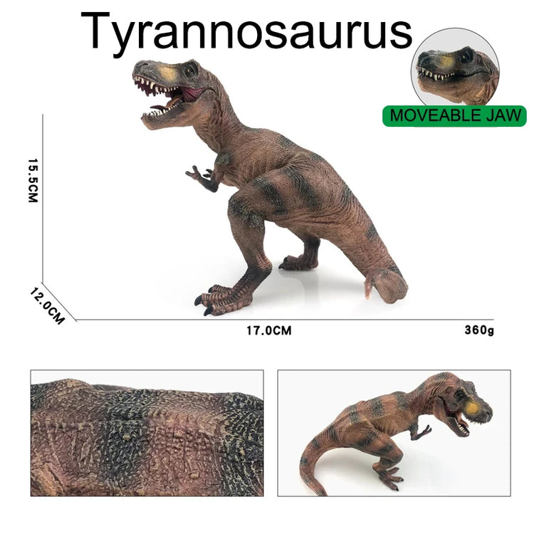 Dinosaur Toy Tyrannosaurus Rex, Realistic Dinosaur Figure T-Rex Plastic Educational Prehistoric Animal