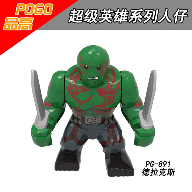 8cm Superhero Building Blocks Avengers Character Venom Model Character Set Building Blocks Toy Boys and Girls Birthday Gifts