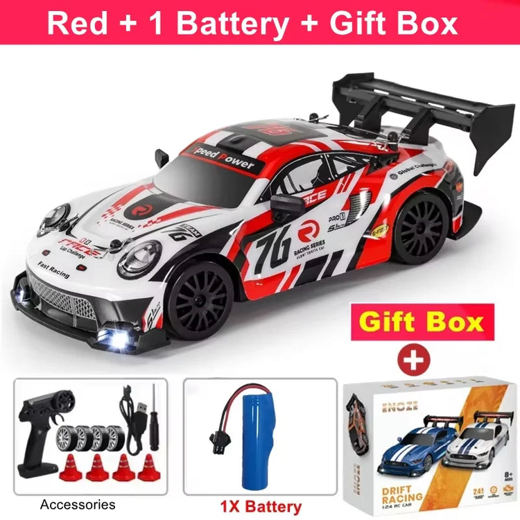 Oike 4WD RC Drift Car Remote Control 4x4 Racing RTR 2.4G Radio Truck Vehicle Model Toy Gift for Boy Girl Children Kid Adult