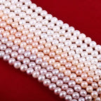 Natural Freshwater Non Nuclear Pearl Isolation Near Round Bead For Jewelry Making DIY Bracelet Necklace Sexy Shopping Accessorie