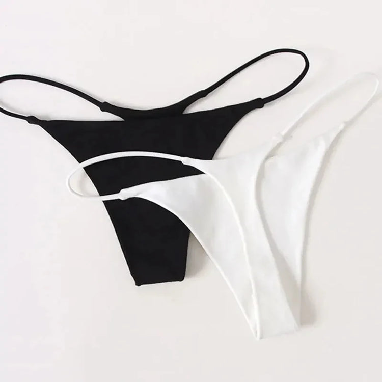 1/2/3/4/5Pcs Sexy G-String Women Panties Low-Rise Thongs Lingerie Underwear Summer Female T-Back Briefs Underpants Clothing