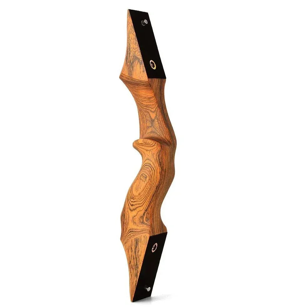 BLACK HUNTER 60'' Recurve Bow 25-60lbs Right/Left Hand Bow Tech Wood Traditional Bow Wooden Split Archery Bow For Hunting
